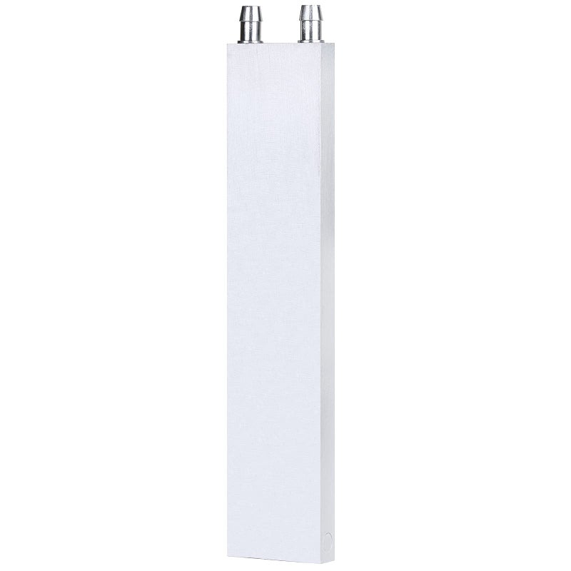 ClYXGS Aluminum Water Cooling Block, Liquid Cold Plate Heat Sink Water-Cooled Exchanger Head Semiconductor Refrigeration Sheet CPU Graphics Radiator Heatsink Endothermic Head (40 x 200 x 12mm) - Image 1